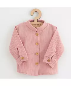 Babyjasje - Katoen - Katoen - Lange mouwen - Roze - Babykleding