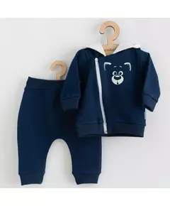2-Piece Set - Baby Sweatpants - Baby Sweatshirt - Bear Design