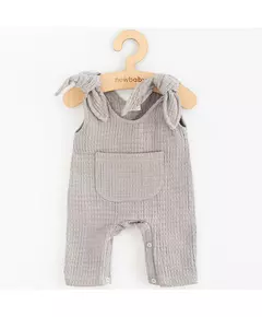 Babypakje - Lichtgrijs - Katoen - Maat 74 (6-9 maanden)