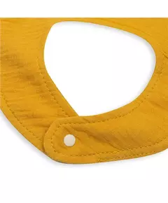 Slabbers - Katoen - 100% biologisch katoen - Mustard - Baby bib