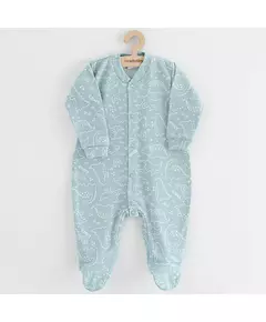 Baby Romper - Jumpsuit - Dino Print - Maat 68 (4-6 maanden)
