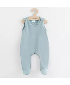 Baby jumpsuit - Lichtblauw - Maat 50 - Classic II collectie