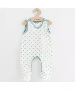 Babystrampler - Sterrenpatroon - Zacht katoen - Drukknopen