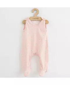 Baby rompertjes - 3-delige set - Roze - Katoen - Maat 80 (9-12 maanden)