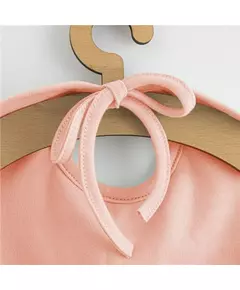 Slabbetje - Badstof - Roze - 100% Katoen - Babyvoeding