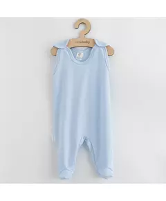 Baby onesies - Lichtblauw - Maat 74 (6-9 maanden) - 100% Katoen