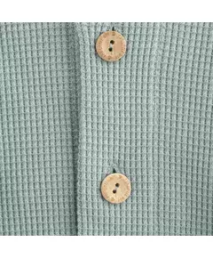 Trui - Pastelkleur - Kraag met ruches - Maat 80 (9-12m)
