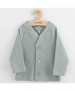 Babyvest - Lichtgroen - V-hals - 100% Katoen - Maat 86 (12-18m)