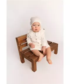 Jasje - Katoen - Wit - Maat 92 (18-24m) - Elegante babykleding