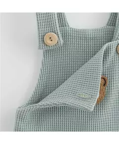 Kinderkleding - Tuinbroek - Lichtgrijs - Maat 56 (0-3 maanden)