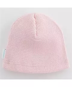 Baby cap - Roze - 100% katoen - Maat 80/86 - Baby muts