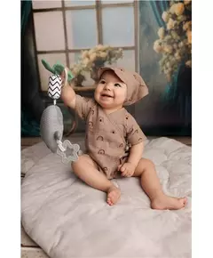 Babyromper - Katoen - Regenboog - Lange mouwen - Maat 74 (6-9m)