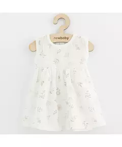 Babyjurkje - Mouwloos - Katoen - Pastelkleuren - Bloemenprint