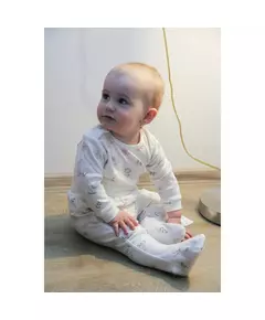 Babybroek - 100% Katoen - Maat 68 (4-6 maanden) - Bloemenmotief