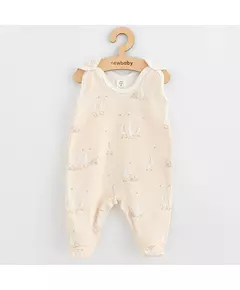 Babyromper - 100% katoen - OEKO-TEX STANDARD 100 - Crèmekleur