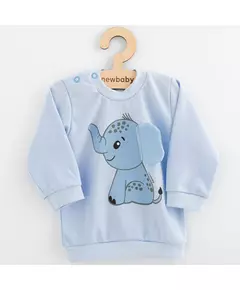 Babyset - Olifantmotief - Katoen - 3D-oren - T-shirt en broek