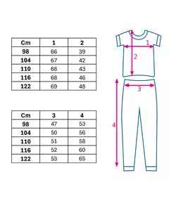 Kleding Set - Katoenen T-shirt - Katoen Broek - Lichtroze