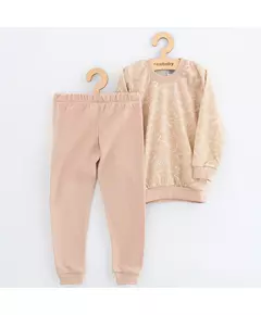 Pyjama's - 100% katoen - Beige - Dinosaurussen - Kinderkleding
