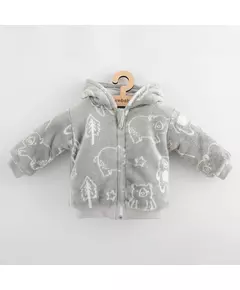 kinderhoodie - Wellsoft Winter Times - teddybeer - 100% katoen