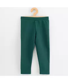 Kinderleggings - Groene sweatpants - Taps toelopend - Elastische tailleband