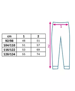 Kinderleggings - Groene sweatpants - Taps toelopend - Elastische tailleband