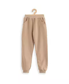 Joggingbroek - Beige - Kindermaat - Met elastische tailleband
