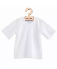 Baby-T-shirt - Wit - Korte Mouwen - 100% Katoen - OEKO-TEX