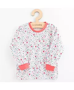 Kinderpyjama's - Katoen - Bloemenprint - Koraalrood - Lange Mouwen