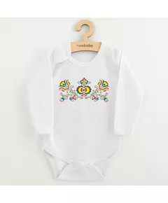 Babyromper - Folk Patroon - 100% Katoen - Hypoallergeen