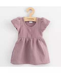 Babyjurk - Lila - Katoen - Korte mouwen - Katoen - Ademende stof