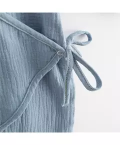 Wikkelromper - 100% Katoen - Katoen - Lange Mouwen - Babyblauw