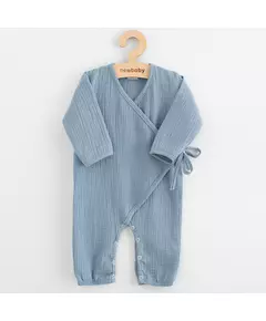 Baby Romper - Lange Mouwen - Wikkelontwerp - 100% Katoen