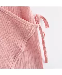 Baby Kleding - Roze Katoen Romper - Korte Mouwen - OEKO-TEX Gecertificeerd