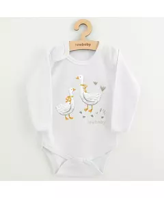 Baby Bodysuit - 100% Katoen - Lange Mouwen - Drukknoopjes