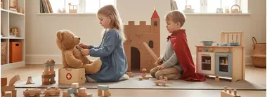 Rollenspel en fantasie: De magische wereld van het jonge kind