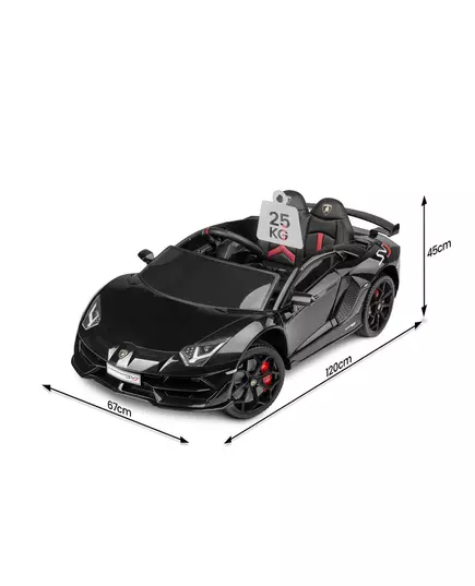 Zwart Lamborghini Accuvoertuig Speeltje