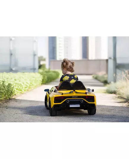 Zwart Lamborghini Accuvoertuig Speeltje