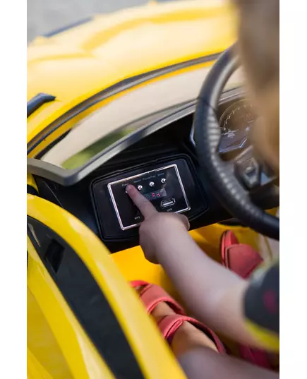 Zwart Lamborghini Accuvoertuig Speeltje