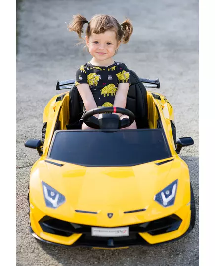 Zwart Lamborghini Accuvoertuig Speeltje