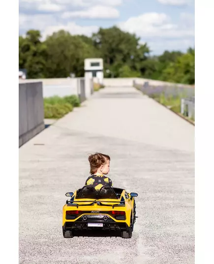 Zwart Lamborghini Accuvoertuig Speeltje