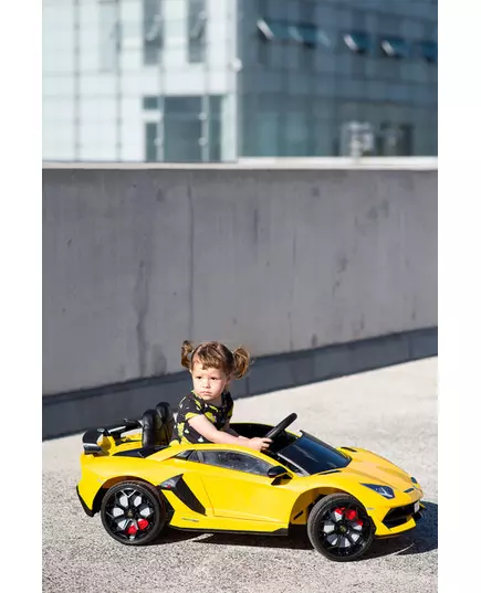 Zwart Lamborghini Accuvoertuig Speeltje
