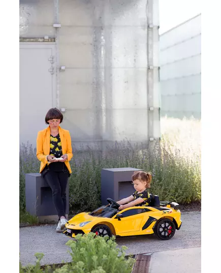 Zwart Lamborghini Accuvoertuig Speeltje