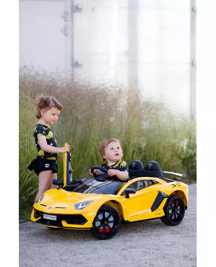 Zwart Lamborghini Accuvoertuig Speeltje