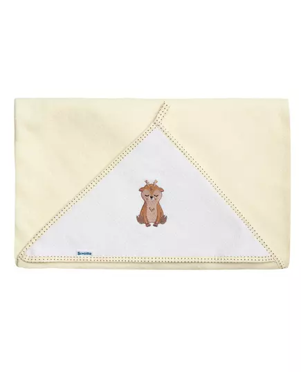 Thermokatoenen Beige Hert Omslagdoek