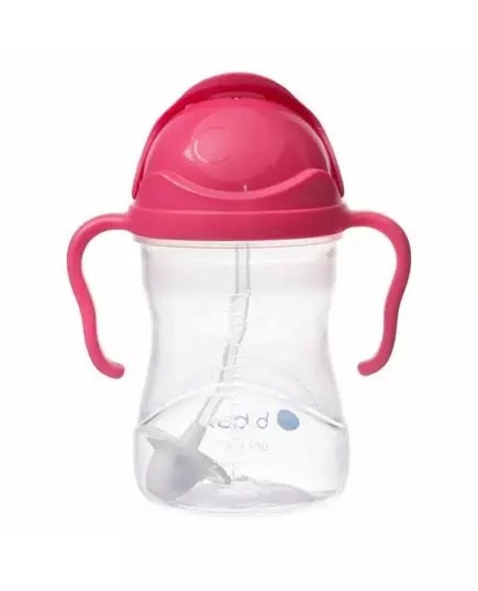 Fles Met Rietje Framboos 240ml