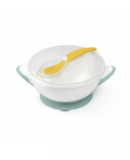 Zuignapkom Groen Met Lepel