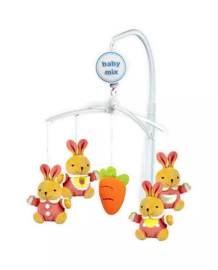 Pluche Konijntjes Muziekmobiel Schommelmobiel voor Baby