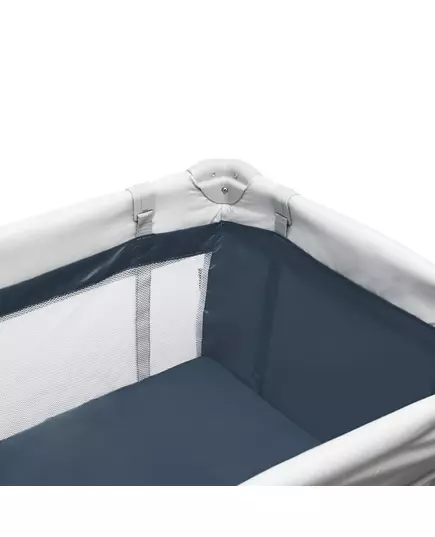 Campingbedje Opvouwbaar Grijs - met Wieltjes