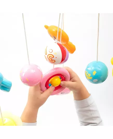 Muziekmobiel met Lichtprojector voor Wieg & Kinderkamer