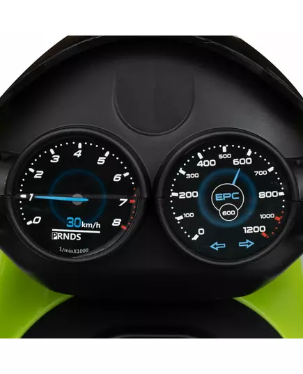 Elektrische Politie Motorfiets Groen - Stabiele Wielen